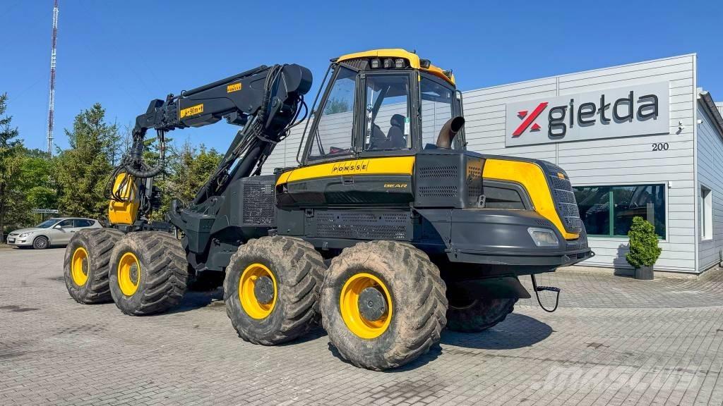 Ponsse Bear 8W Betakarítók