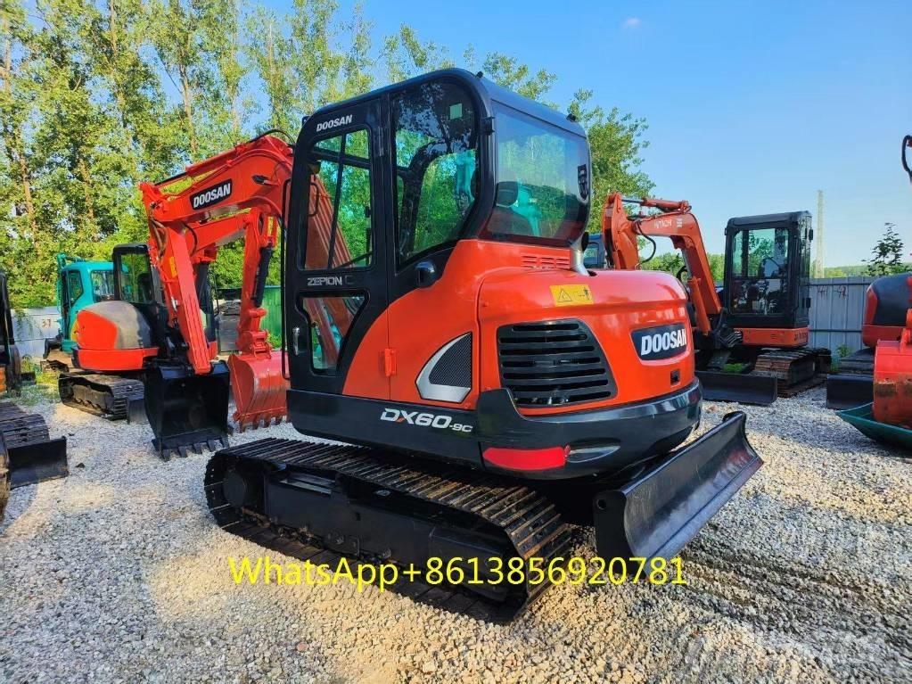 Doosan DX 60-9 C Mini kotrók < 7t