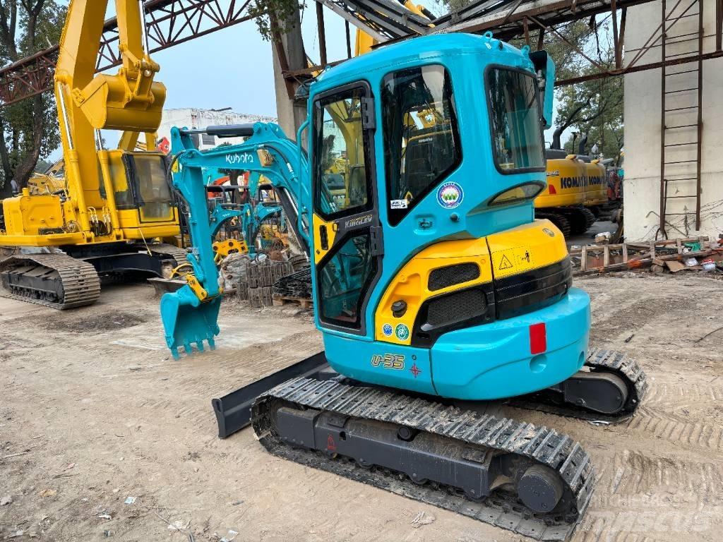 Kubota U 35 Lánctalpas kotrók