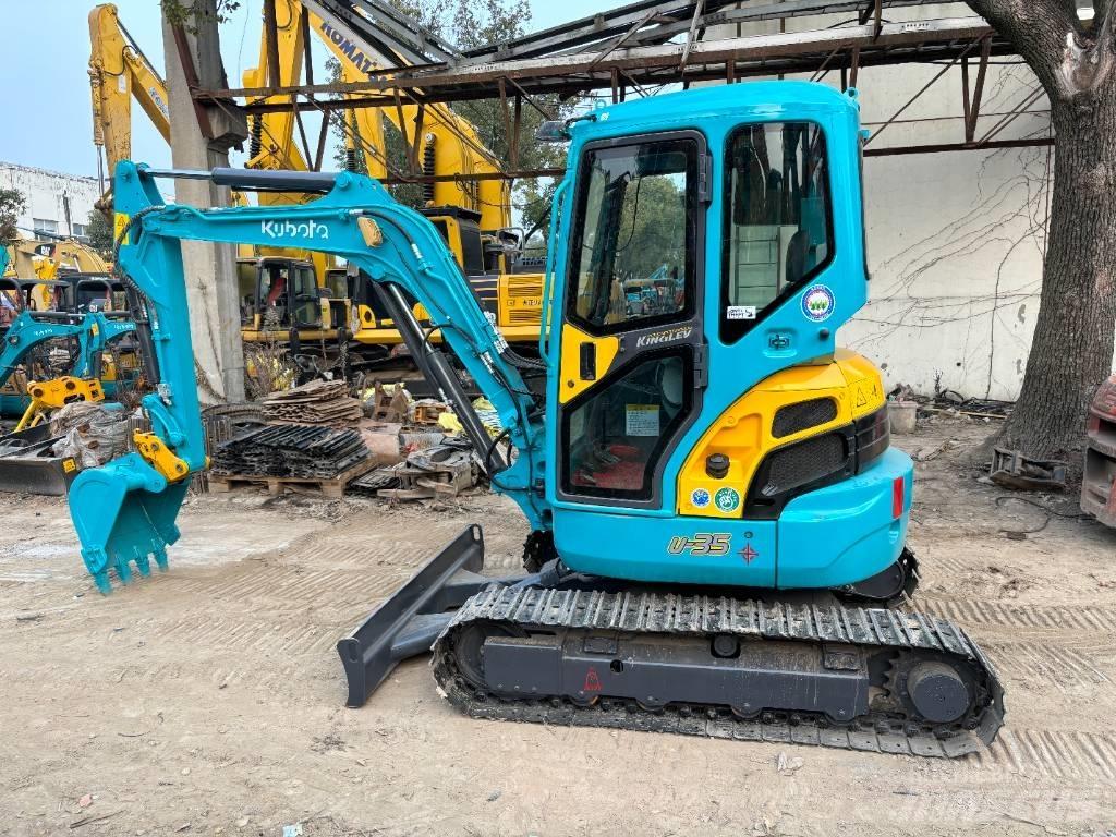 Kubota U 35 Lánctalpas kotrók