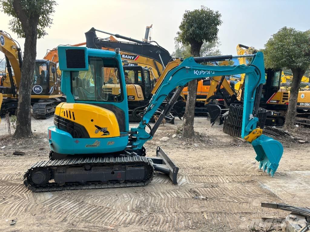 Kubota U 35 Lánctalpas kotrók