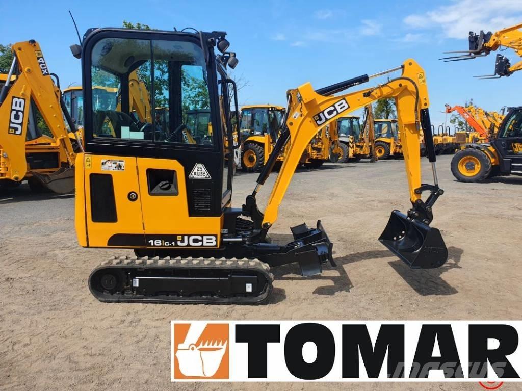 JCB 16 C-1 Mini kotrók < 7t