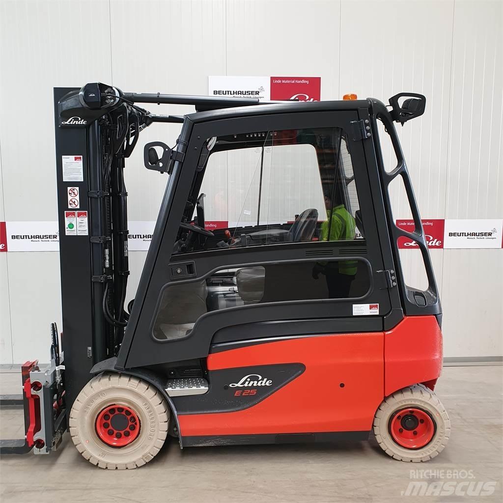 Linde E25L Elektromos targoncák