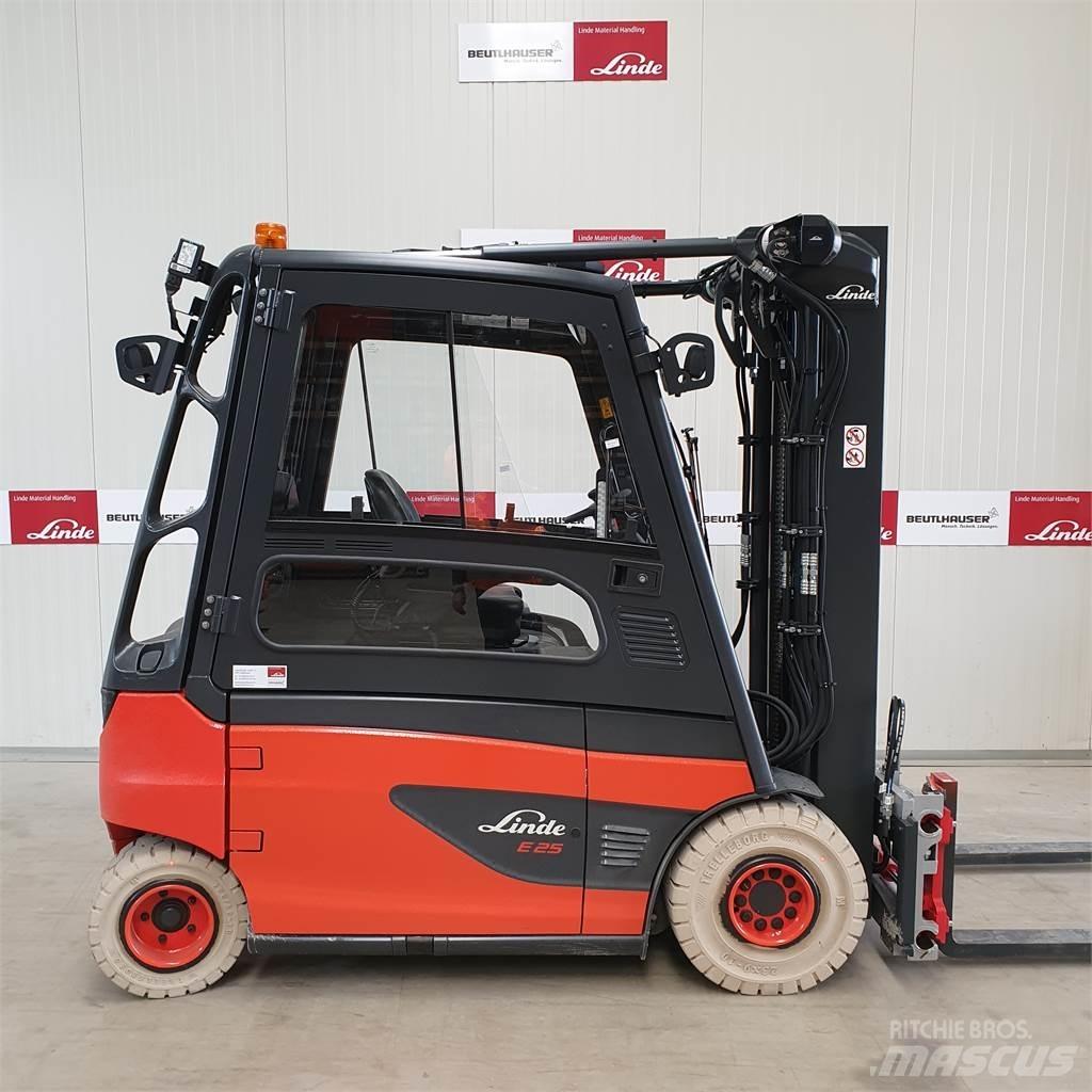 Linde E25L Elektromos targoncák