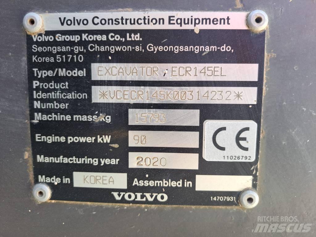 Volvo ECR 145 E Lánctalpas kotrók