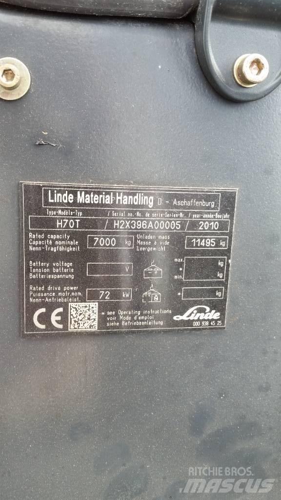 Linde H70T Gázüzemű targoncák