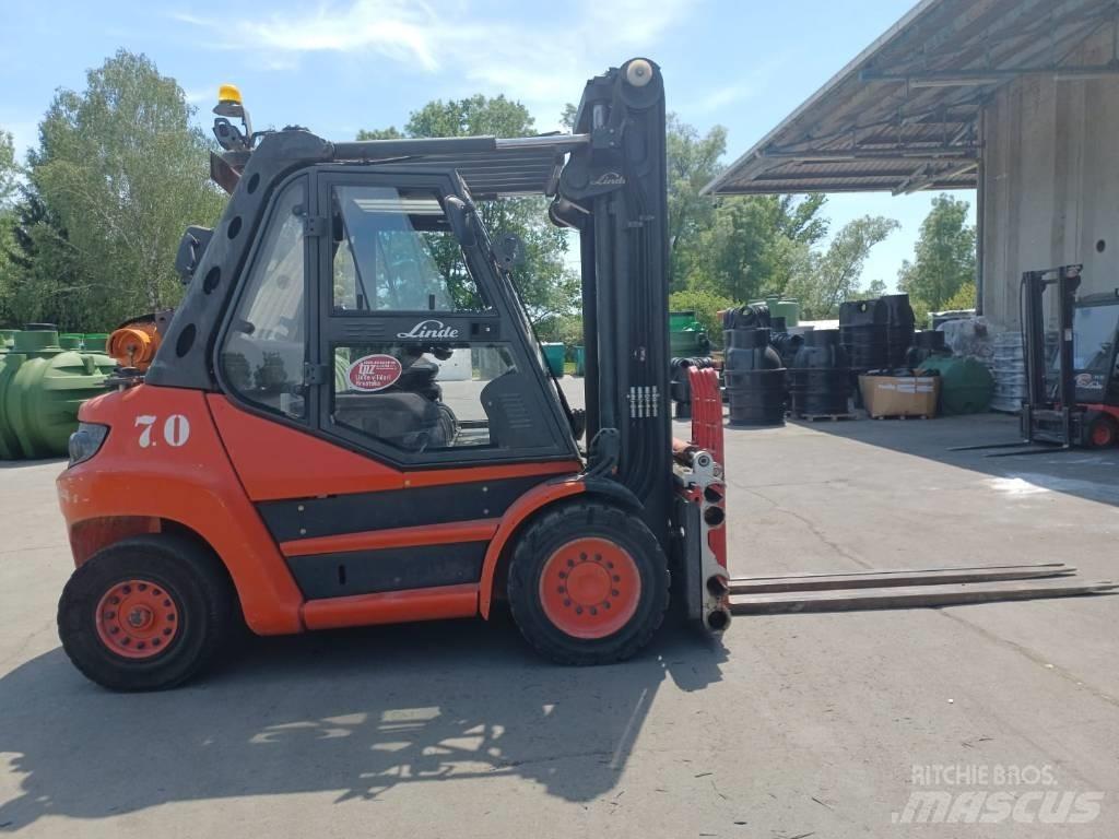 Linde H70T Gázüzemű targoncák