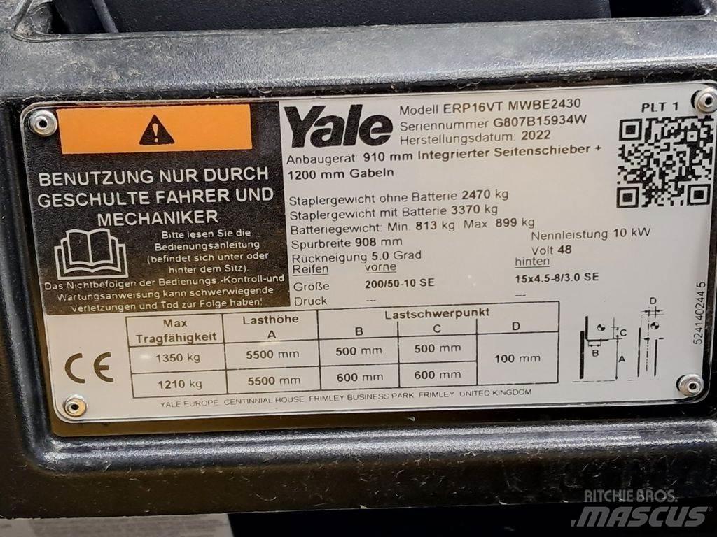Yale ERP16VT Elektromos targoncák