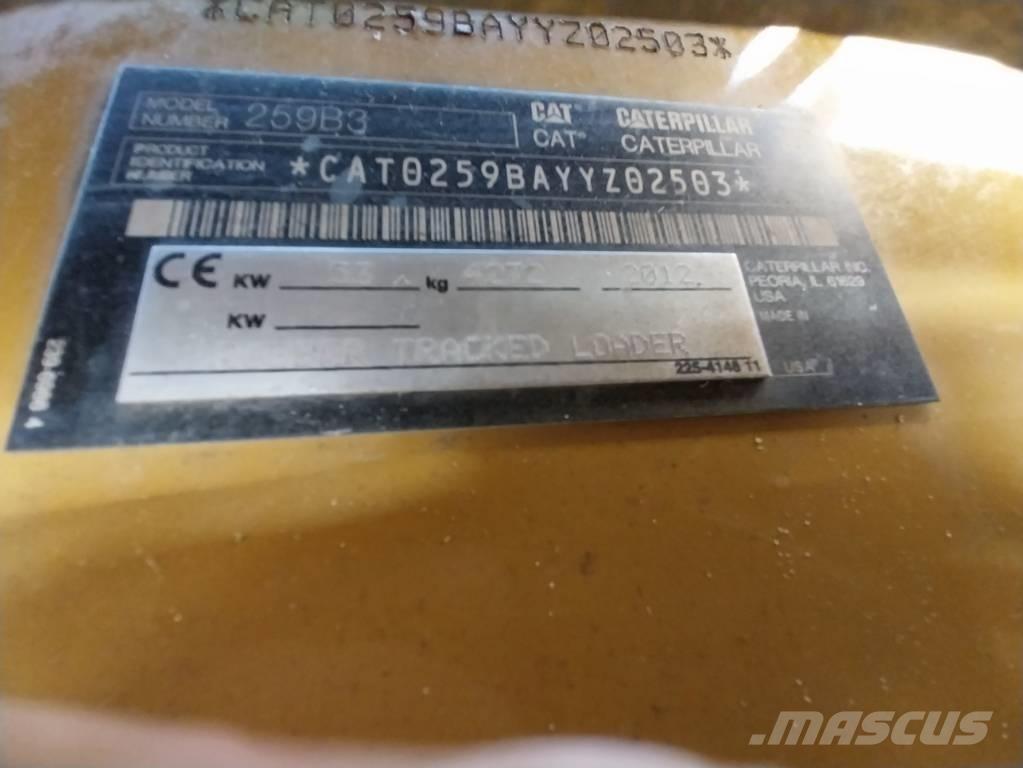 CAT 259 B 3 Kompaktrakodók