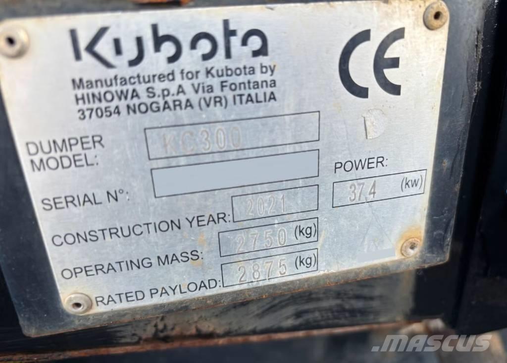 Kubota KC 300 HR-5 Egyéb rakodók - kotrók és tartozékok