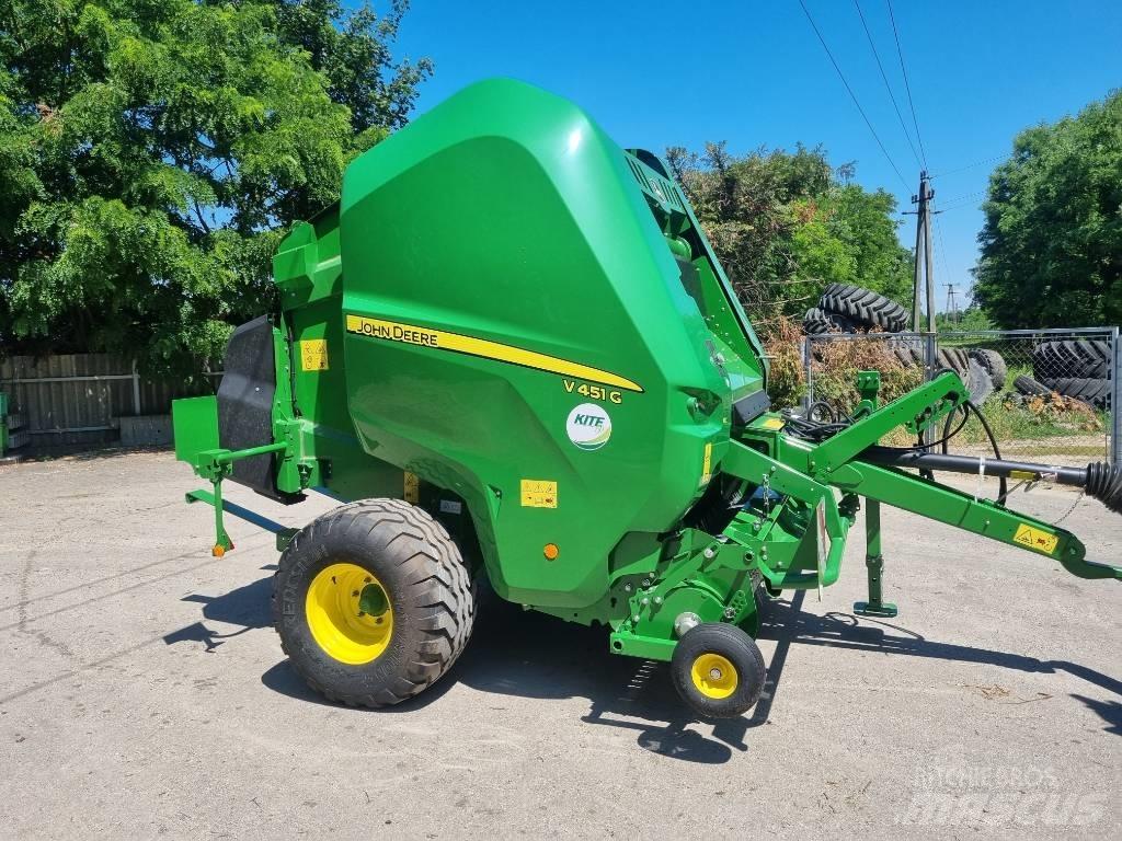 John Deere V451G Körbálázók