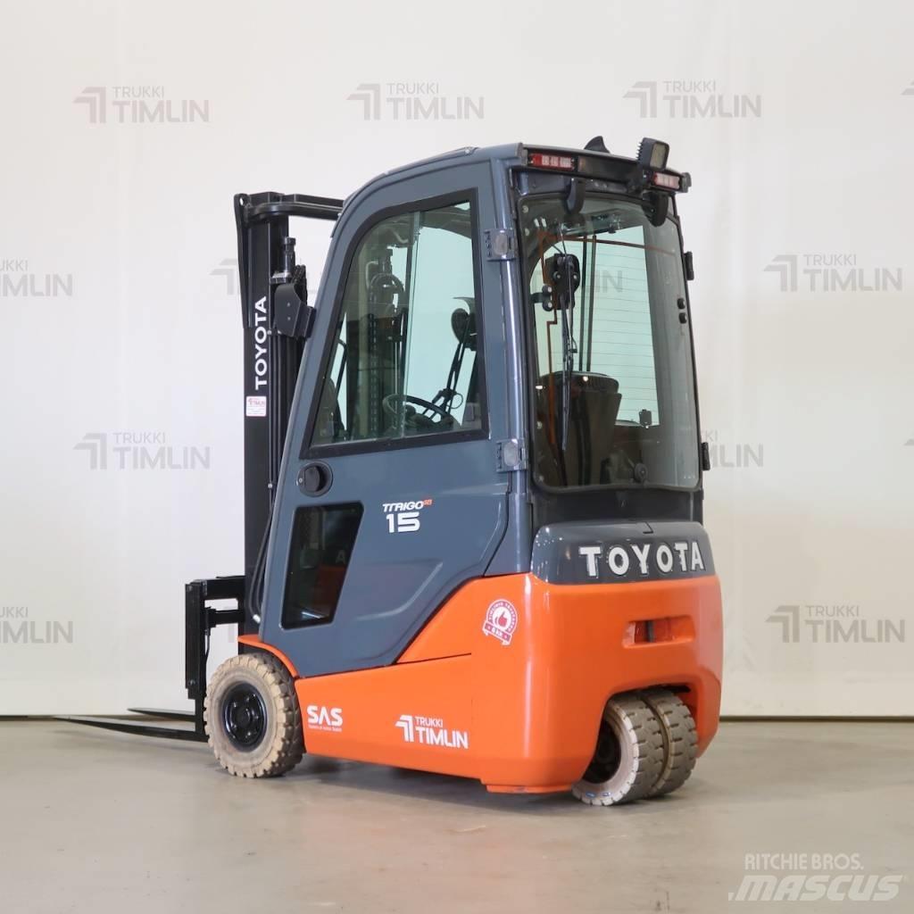 Toyota 8FBE15T Elektromos targoncák