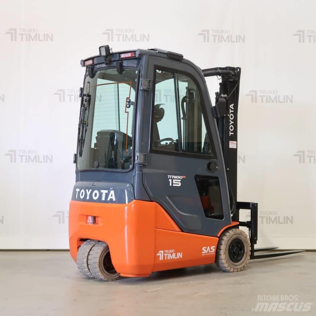 Toyota 8FBE15T Elektromos targoncák