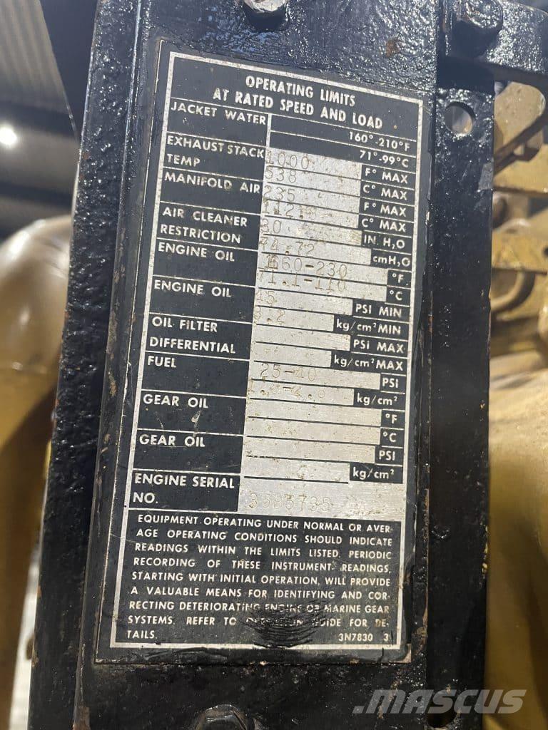 CAT D399 Dízel áramfejlesztők