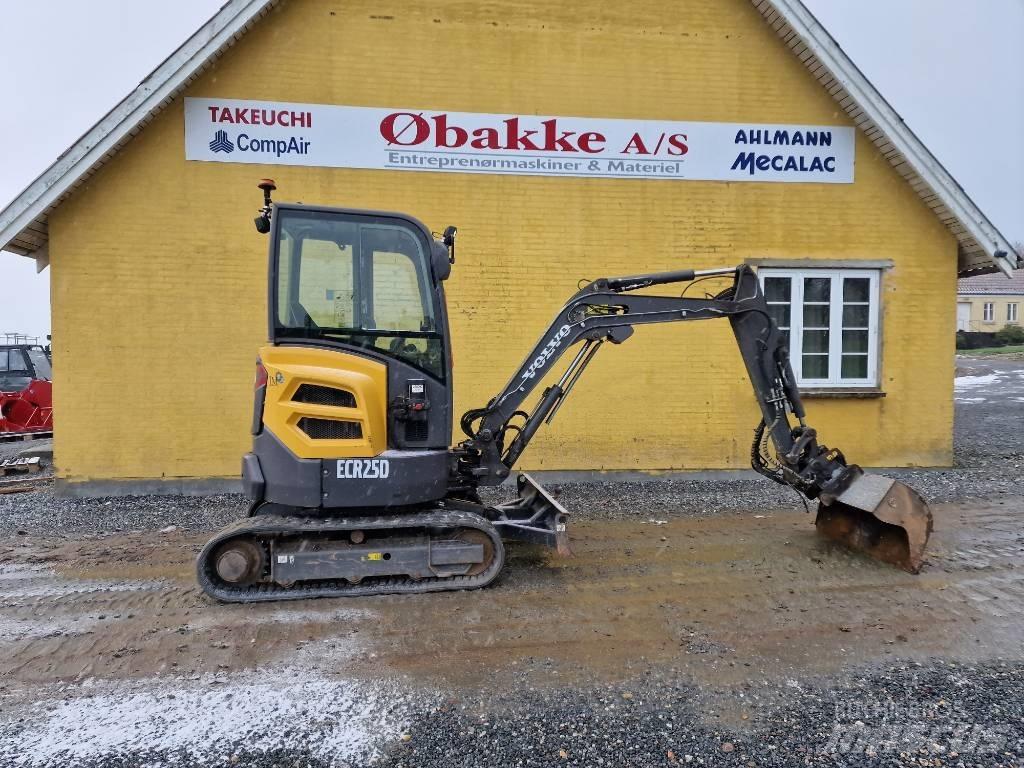 Volvo ECR25D Mini kotrók < 7t