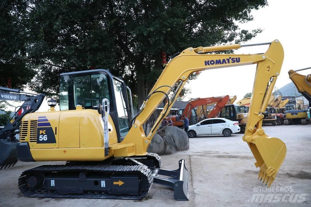 Komatsu PC 56-7 Mini kotrók < 7t