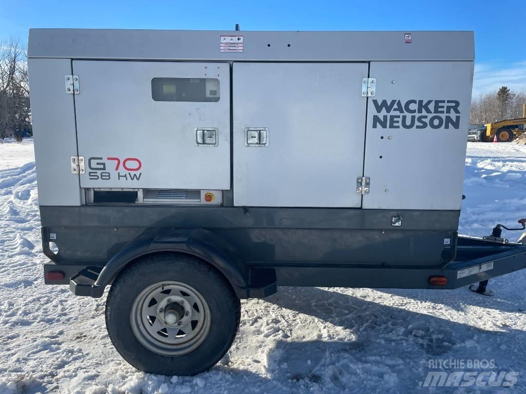 Wacker Neuson G 70 Dízel áramfejlesztők