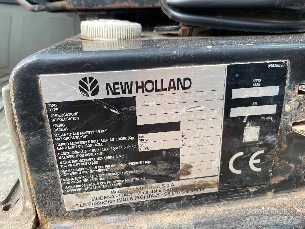 New Holland LM 435 A Teleszkópos mezőgazdasági rakodók