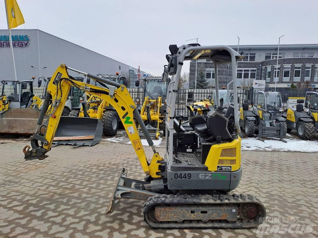 Wacker Neuson EZ17e Lánctalpas kotrók