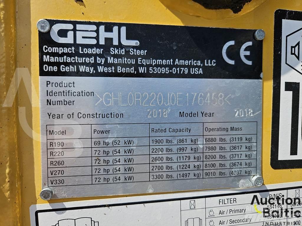 Gehl R 220 Kompaktrakodók