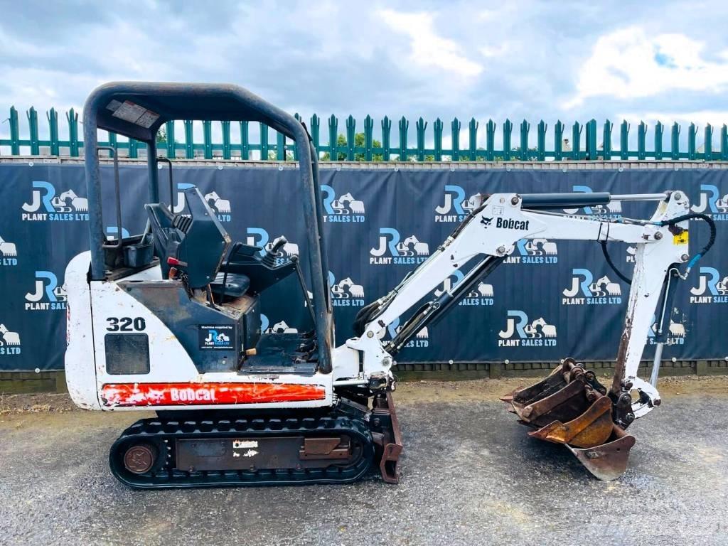 Bobcat 320 Mini kotrók < 7t