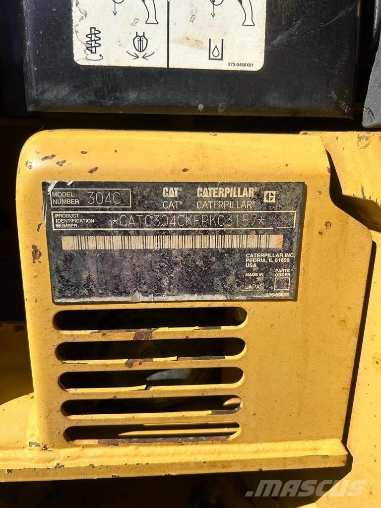 CAT 304 C CR Mini kotrók < 7t