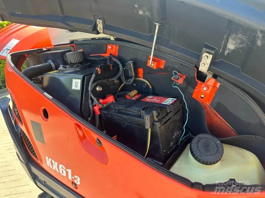 Kubota KX61-3 Mini kotrók < 7t