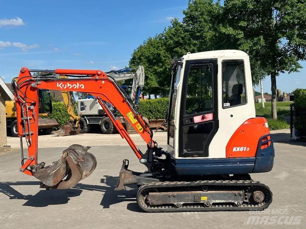 Kubota KX61-3 Mini kotrók < 7t