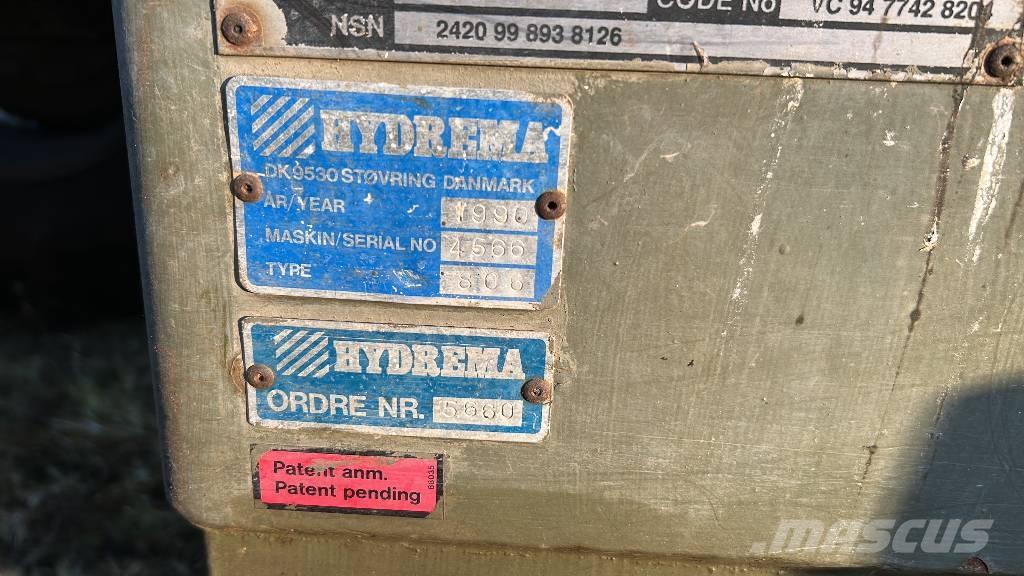 Hydrema 806 Kotrórakodók