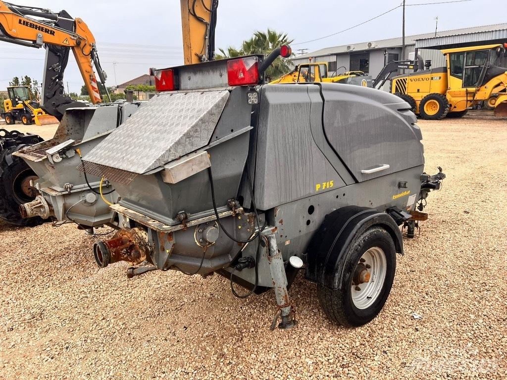 Putzmeister P 715 TD Betonpumpák