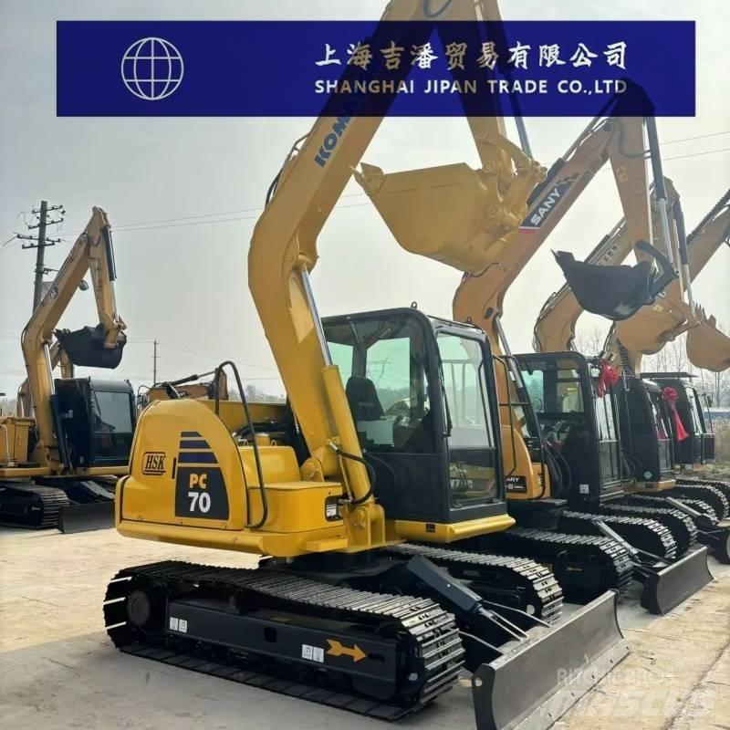 Komatsu PC 70 Lánctalpas kotrók