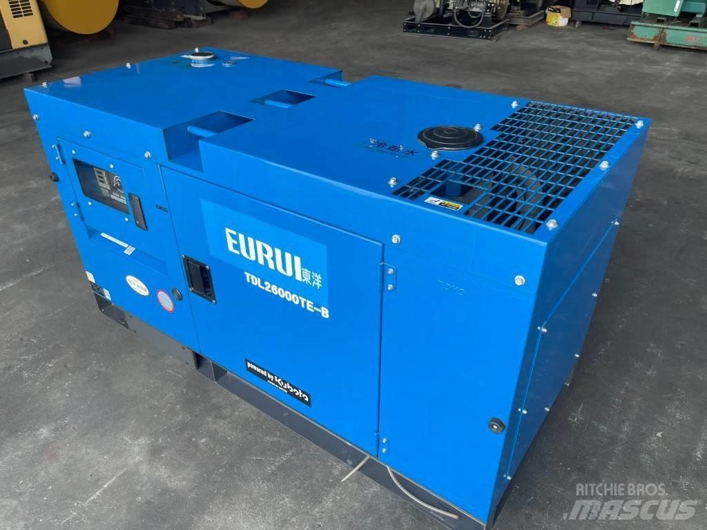 Kubota 20 KVA Dízel áramfejlesztők