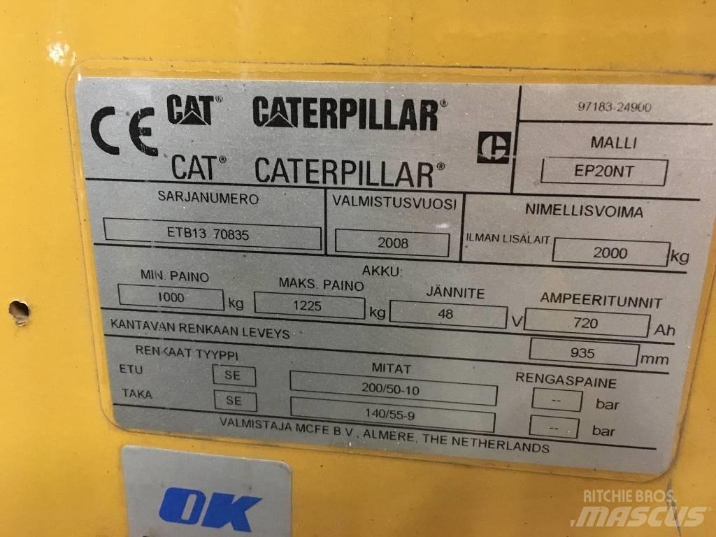 CAT EP 20 NT Elektromos targoncák
