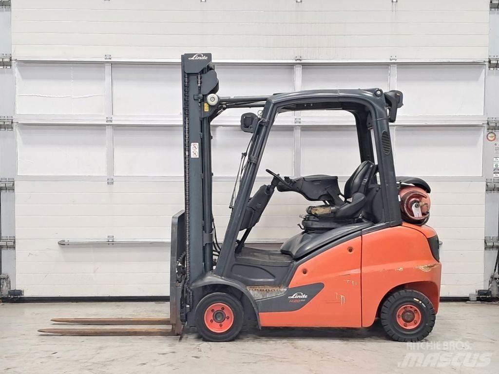 Linde H20T-01 Gázüzemű targoncák