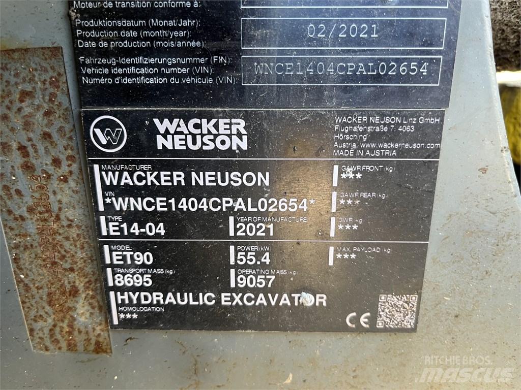 Wacker Neuson ET90 Közepes (midi) kotrók 7 t - 12 t