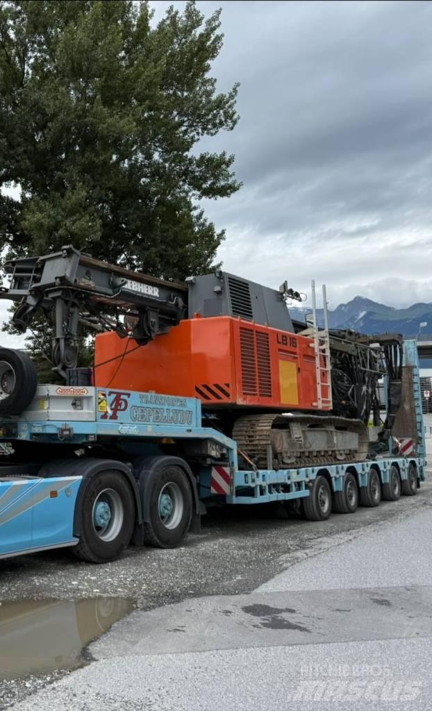 Liebherr LB16 Cölöp fúrók