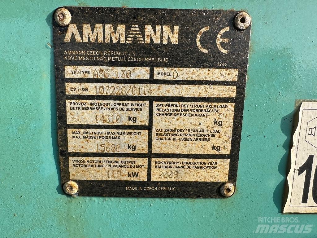 Ammann ASC 130 Egydobos hengerek