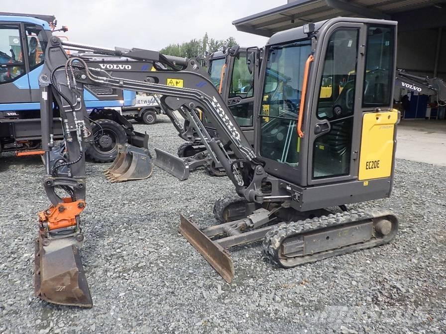 Volvo EC 20 E Mini kotrók < 7t