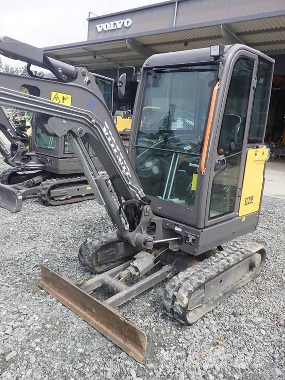 Volvo EC 20 E Mini kotrók < 7t