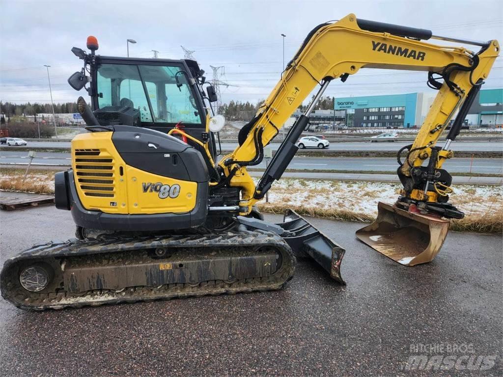 Yanmar VIO 80-1A Közepes (midi) kotrók 7 t - 12 t