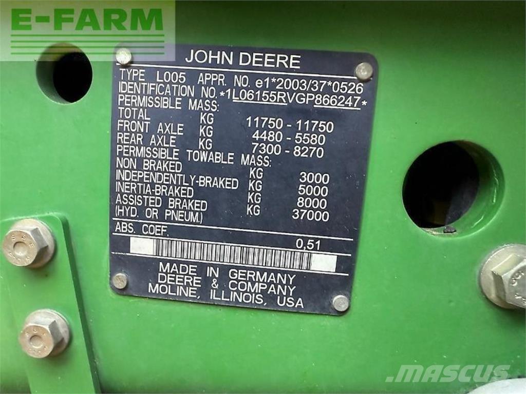 John Deere 6155r Traktorok