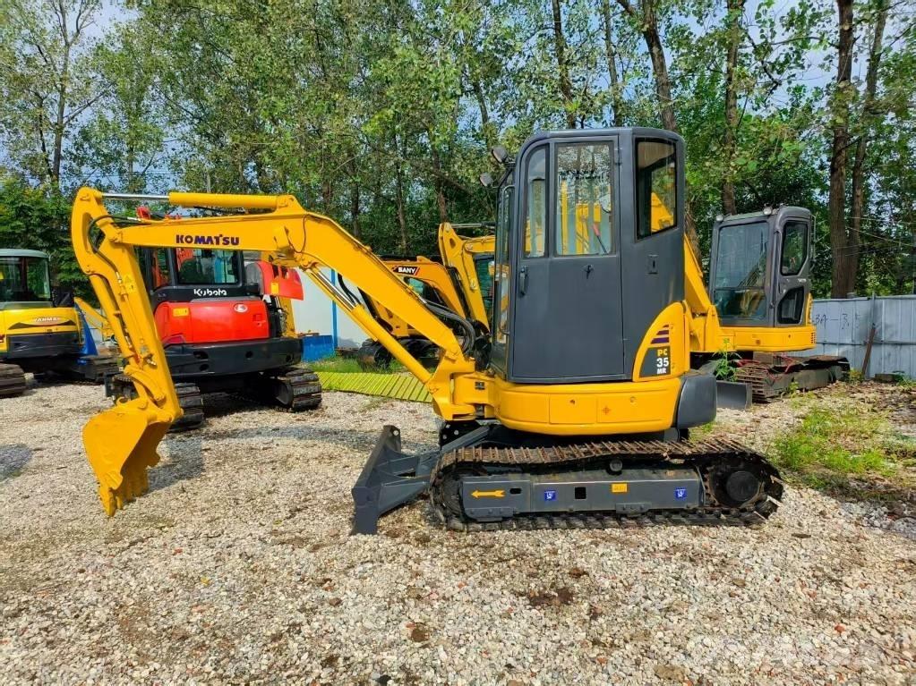 Komatsu PC 35 MR Mini kotrók < 7t