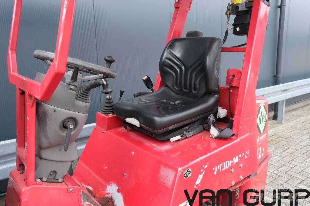 Weidemann 1250 Gumikerekes homlokrakodók