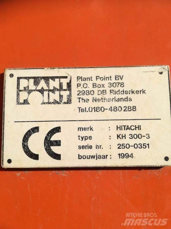 Hitachi KH 300 Lánctalpas daruk