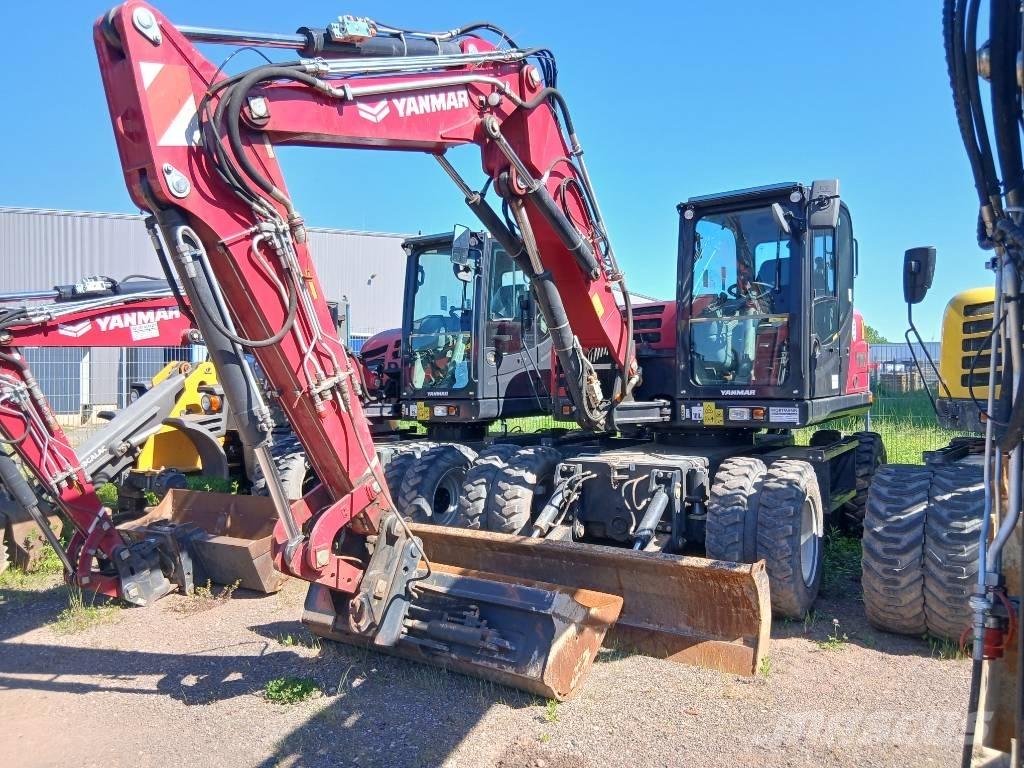 Yanmar B 110 w Gumikerekes kotrók