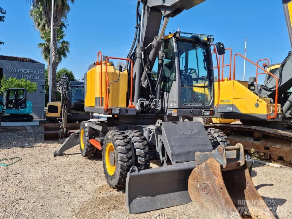 Volvo EWR 150 E Gumikerekes kotrók