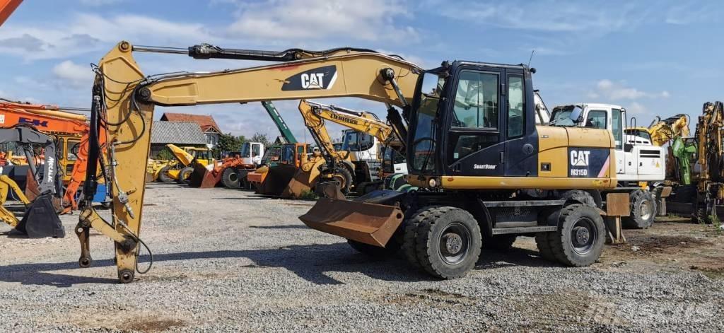 CAT M 315 D Gumikerekes kotrók