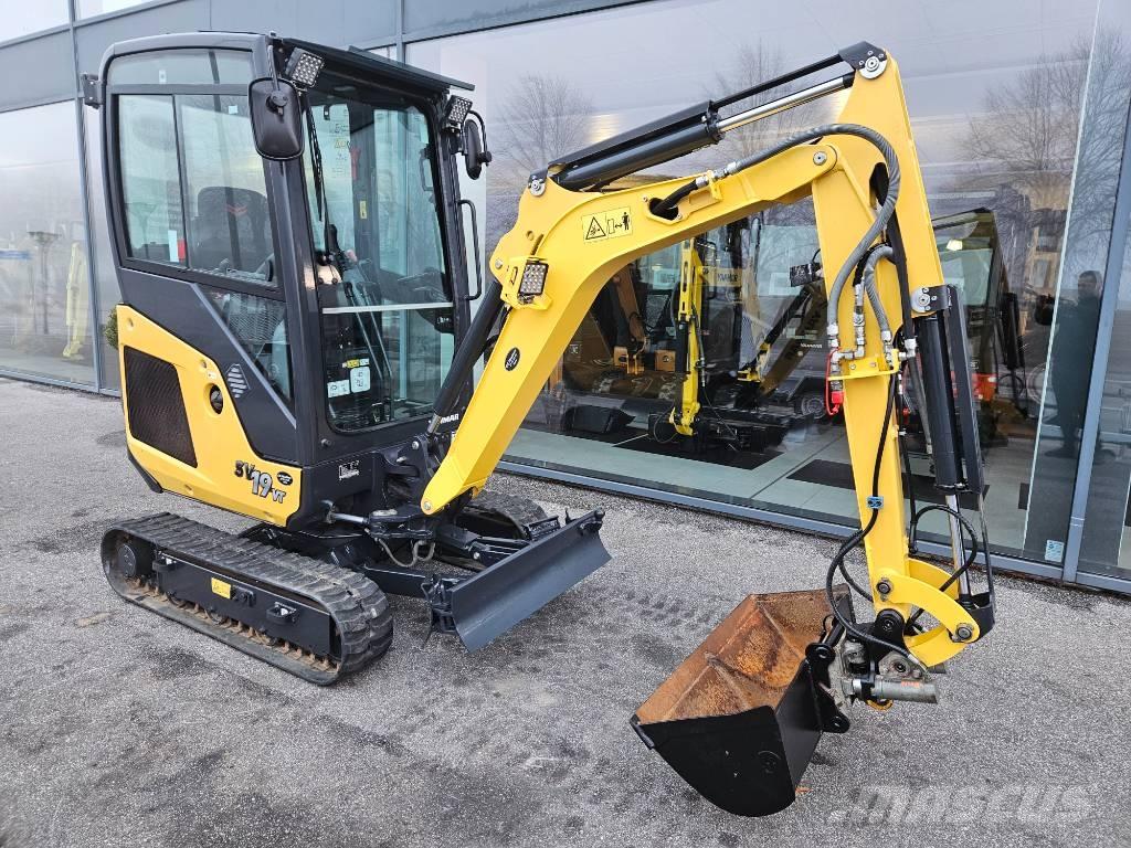 Yanmar SV 19 VT Mini kotrók < 7t