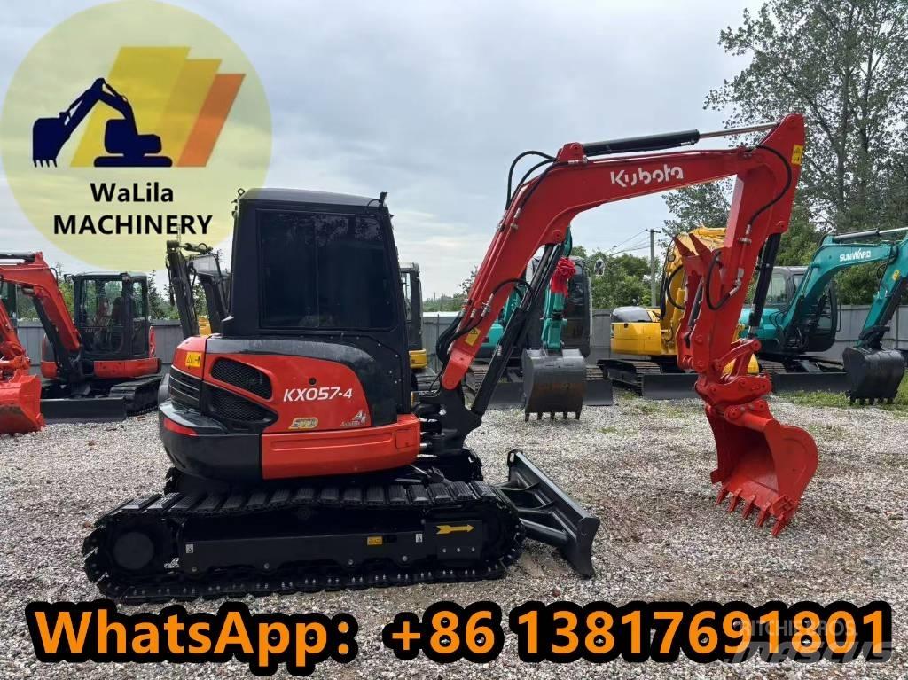 Kubota KX 057-4 Mini kotrók < 7t