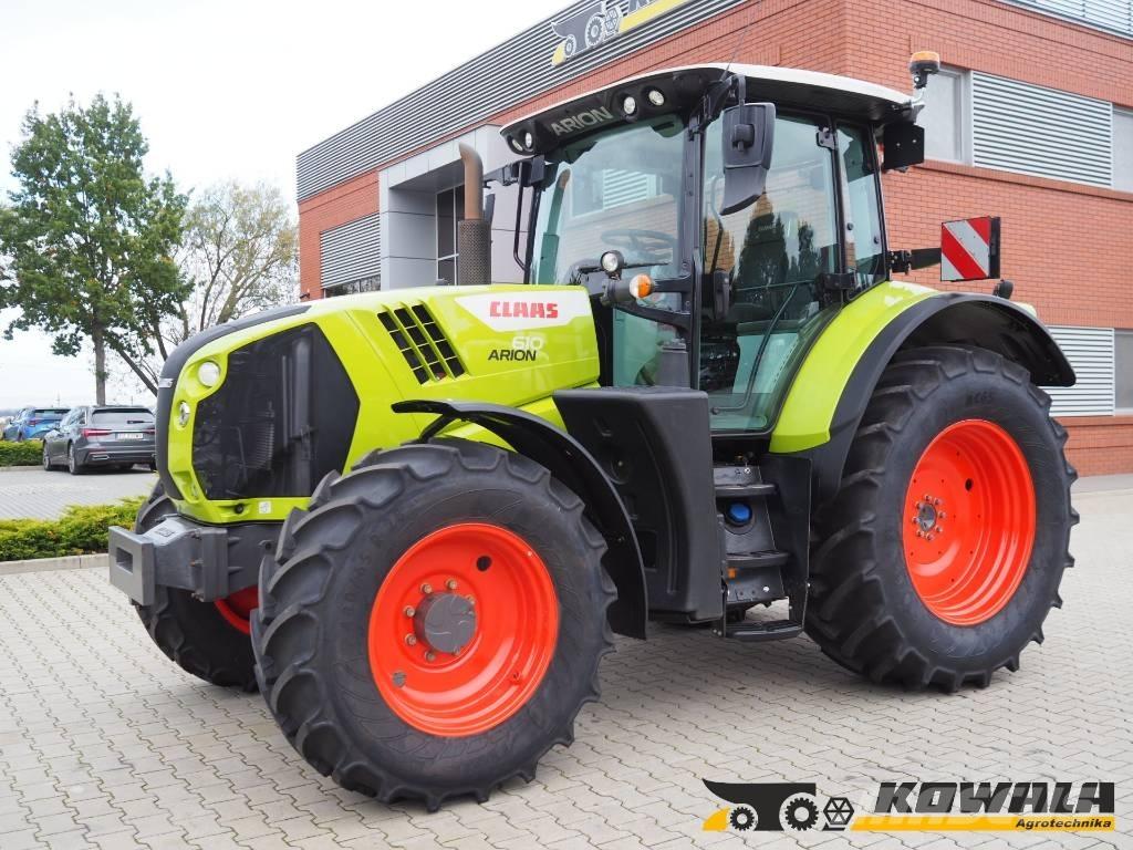 CLAAS Arion 610 CIS Traktorok